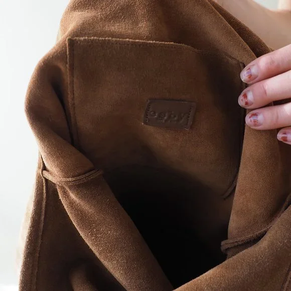 Esby Suede Fisherman Tote - Picture 4 of 4